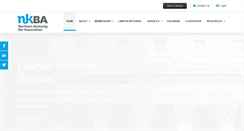 Desktop Screenshot of nkybar.com